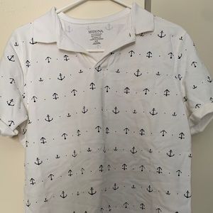 men’s anchor shirt sleeve